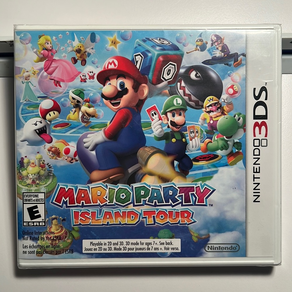 Mario Party Island Tour Nintendo 3DS Video Game - SEALED BRAND NEW